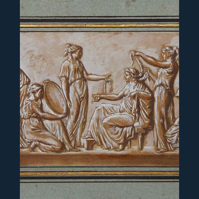 Tekening: Ochtendtoilet