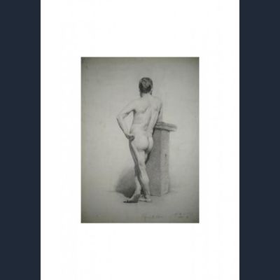 Marius Bauer: academie tekening