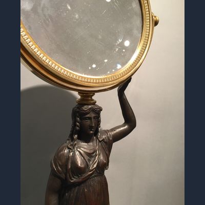 Empire toilet spiegel