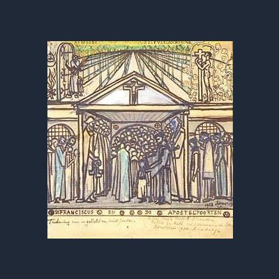 St. Franciscus en de apostelpoorten