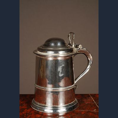 A good heavy English George II Tankard, circa 1750