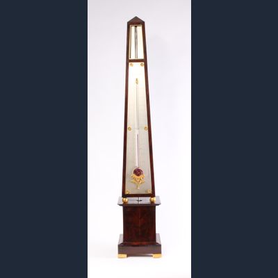 A French obelisk barometer, probably made in 1836