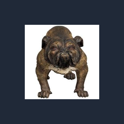A strong Vienna bulldog bronze, circa 1890