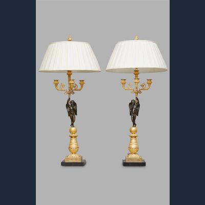 Charles X lamps