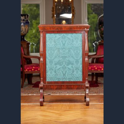 French fire screen 19th century