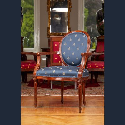 Louis XVI upholstered armchair 