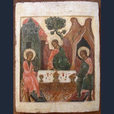 Holy Trinity Russian icon
