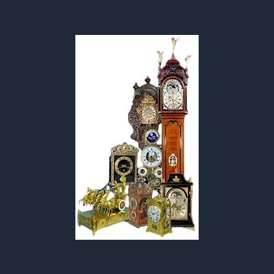 A collection of more than 300 top quality clocks and fine Art
