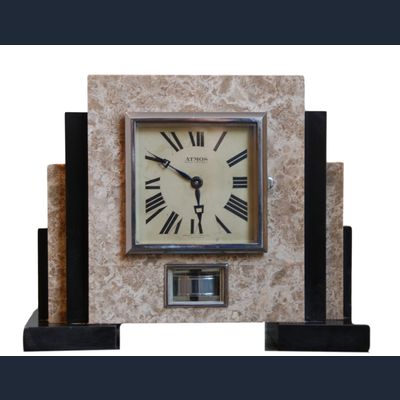 M158 Franse marmeren Reutter Atmos klok