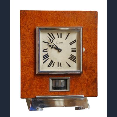 M161 Atmos in Amboina hout, J.L.Reutter, nummer 919, Frankrijk, ca. 1930.