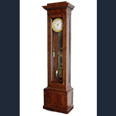 L17 Precision pendulum clock of 14 day duration, signed 'Le Paute a Paris'.
