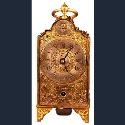 C14 Pendule d'Officier quarter strike 2 bells Grand Sonnerie on repetition