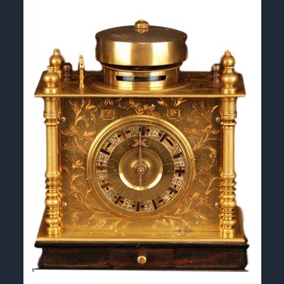 J02 Miniature Japanese Pillar Clock.