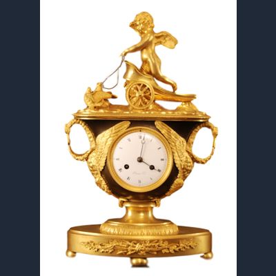M23 French mantle clock of eight days duration