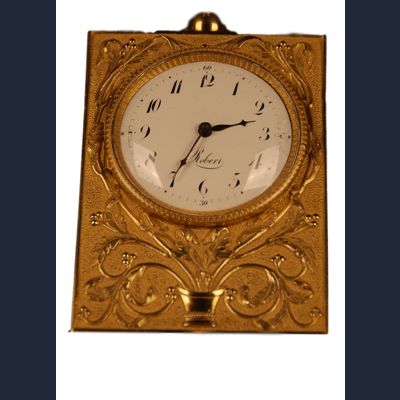 C18 carriage clock Robert ( seller - on dial)/L(ouis) Leroy et Cie