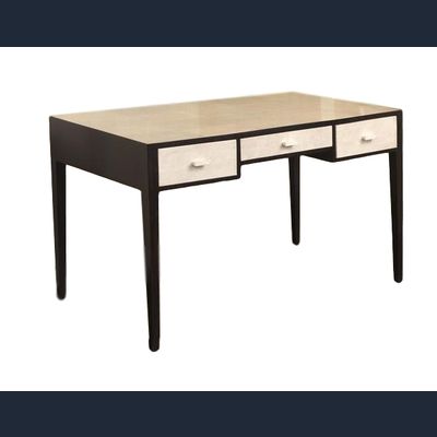 Bureau Jean Michel Frank/ART DECO stijl segrijn panelen