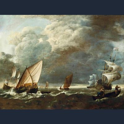 P34 Circle of Ludolf Backhuizen