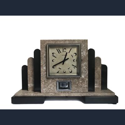 M240 Franse marmeren Atmos klok Reutter, nummer 1792