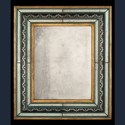 A Rectangular Murano Mirror