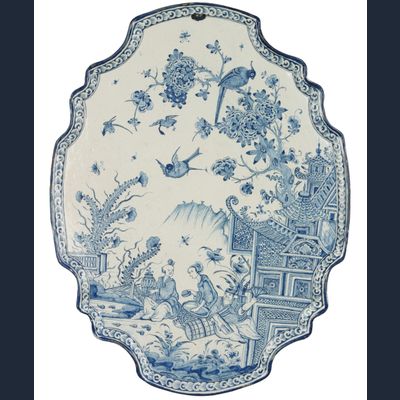 Delfts Blauwe Plaque