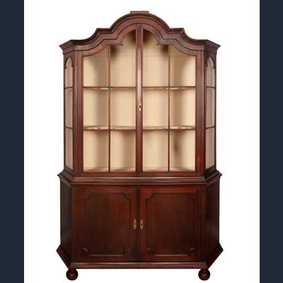 An  Amaranth Display Case Cabinet