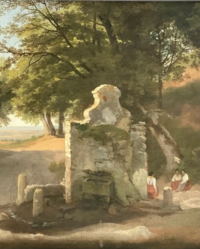 Gustaf Palm: A well near Ariccia