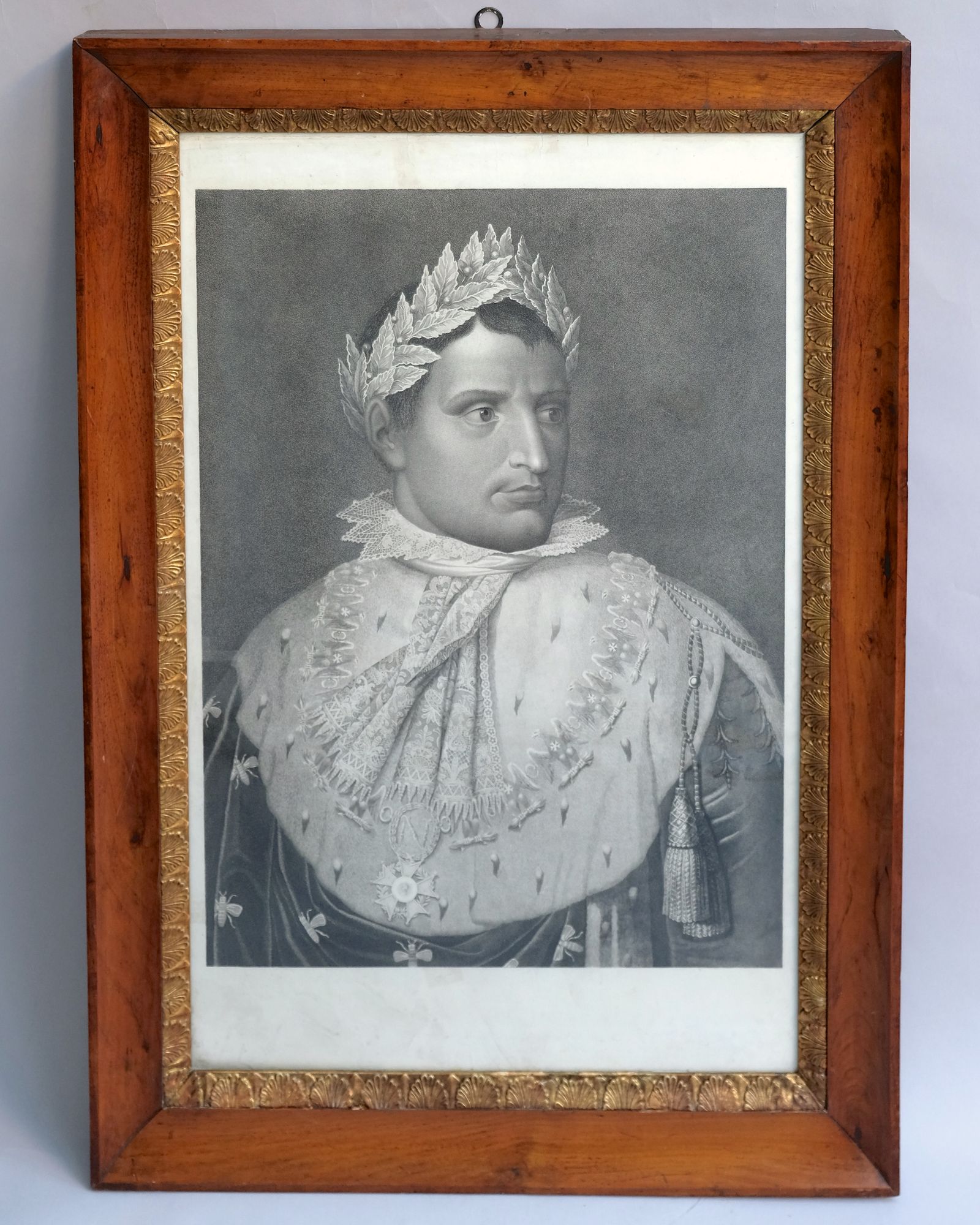 Napoleon in coronation robes