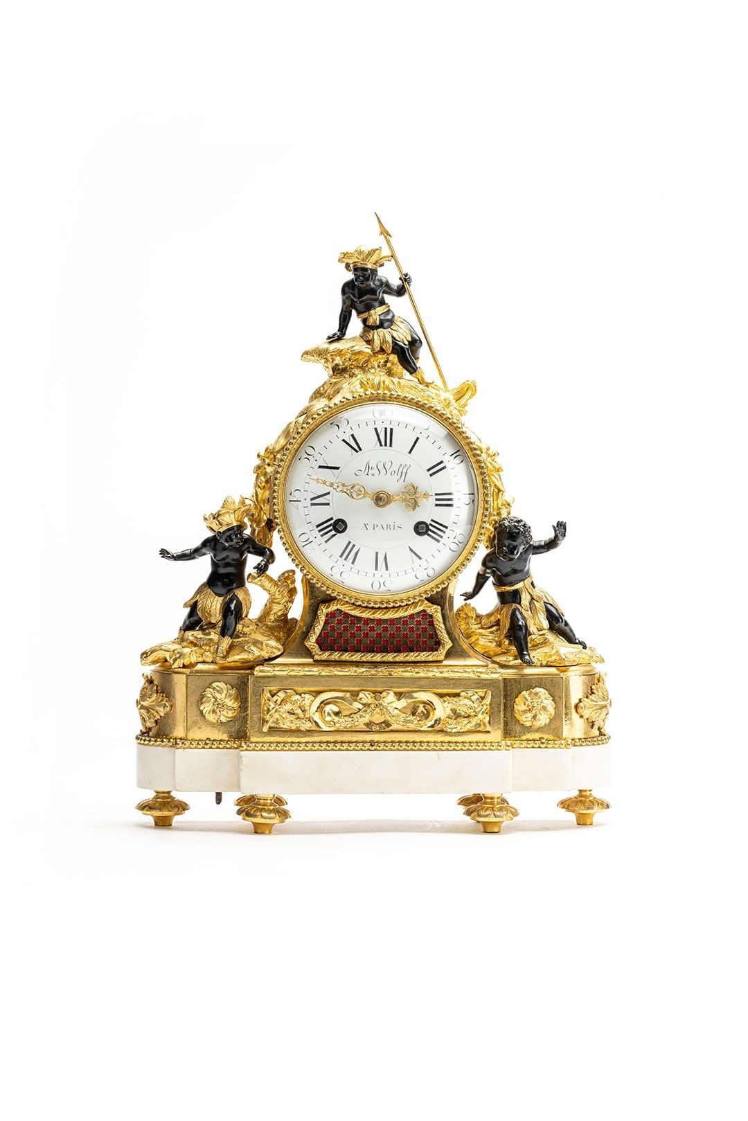 Louis XVI mantelklok