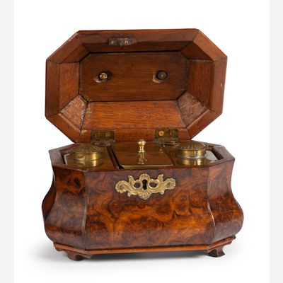 Boîte à thé Louis Quinze néerlandaise