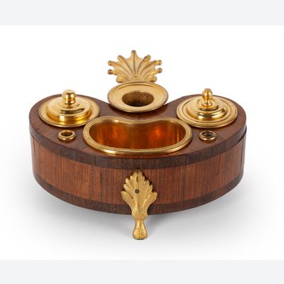 Encrier hollandais Louis Quinze