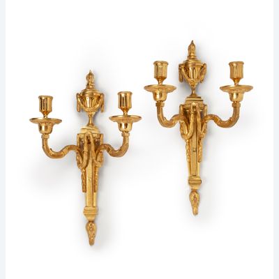 A Pair of Louis Seize Wall Sconces