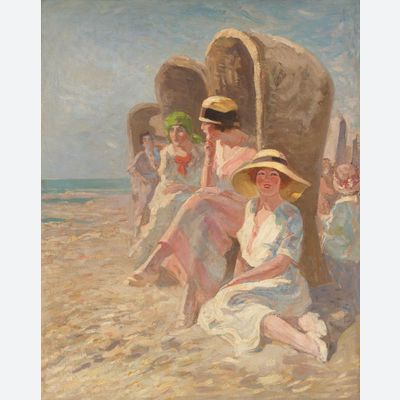 Ladies at the beach