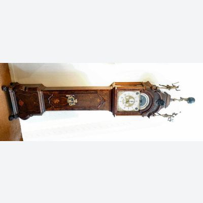 A Dutch Musical Longcase Clock, by Allin Walker, Amsterdam, c. 1750.