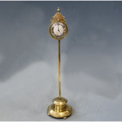 Elegant miniature ‘Zappler’ rackclock made by ‘Osthalder in Wien’ circa 1840
