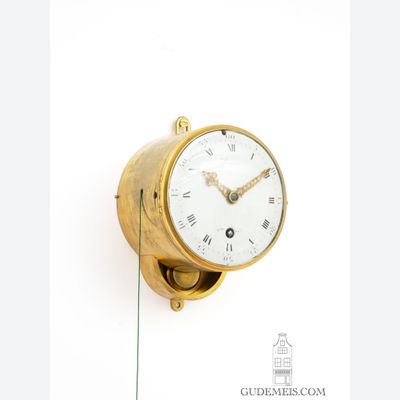 Eine seltene französische Louis XVI Wanduhr mit Viertelstundenschlag, Lepaute, um 1783.