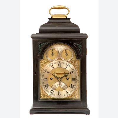 Eine kleine englische Tischuhr mit Viertelrepetition, James Wittit London, ca. 1740