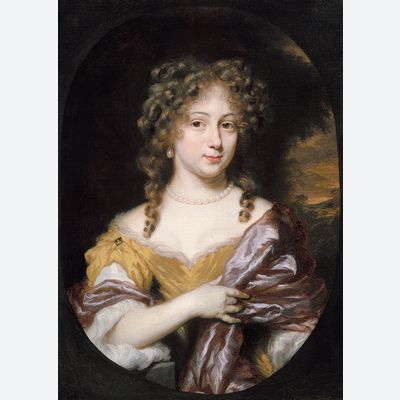 Portrait of a lady,  possible Anna or Maria Meulenaer