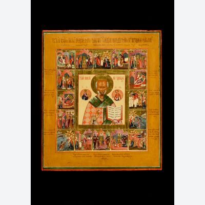 Saint Nicholas with Vita