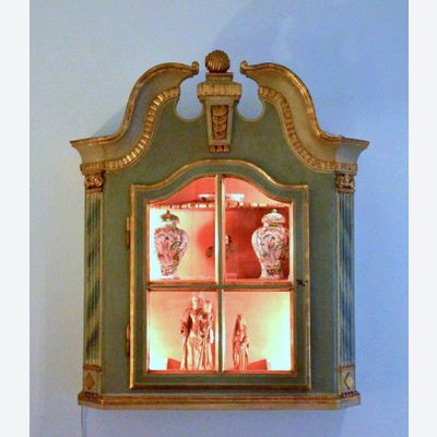 Danish hanging cabinet, Denmark, 18th century