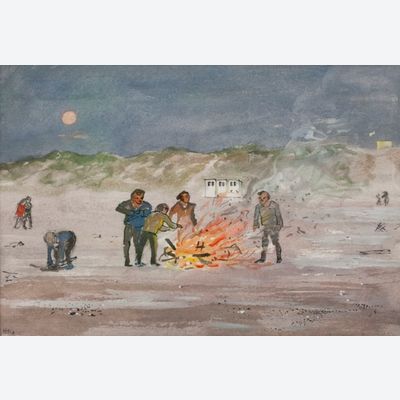 1 mei vuren Terschelling