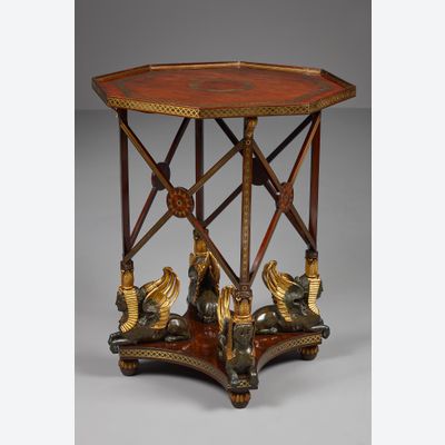 Russische Tafel, Sint Petersburg, toegeschreven aan Heinrich Daniel Gambs