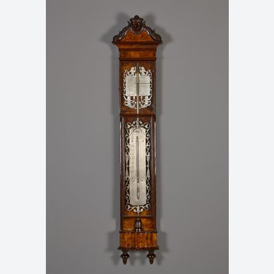 Baromètre hollandais d’époque Louis XV