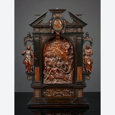 South German Baroque House Altar