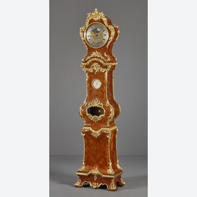 Französischer Louis XV Regulator mit Äquation, Julien Le Roy