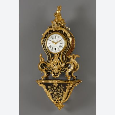 Franse Louis XV consoleklok, Baillon