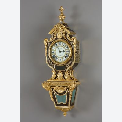 French Régence console clock, Talon