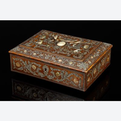 Belgische Louis XIV „Bois de Spa“ Schatulle