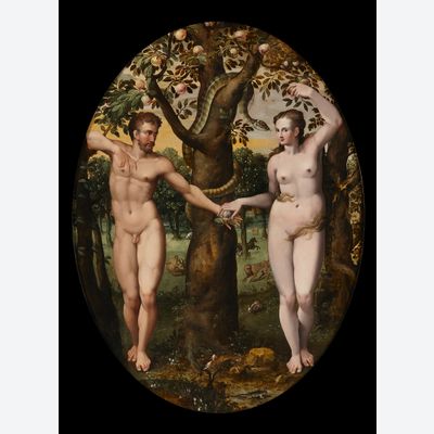 Anonymous Flemish Mannerist, The Fall of Man