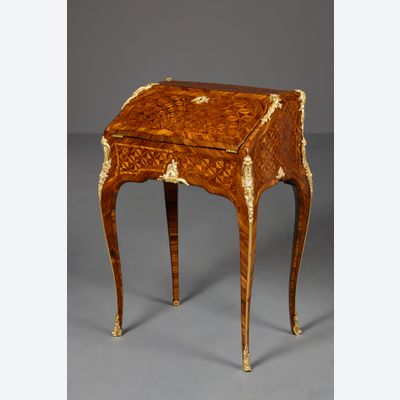 French Louis XV Secrétaire en Pente, Pierre Garnier