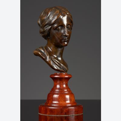 Bronze-Büste der Susanna nach François Duquesnoy